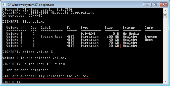 Conversão bem-sucedida