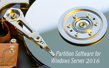 Software de partição Server 2016