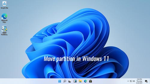 Mover partição Win11