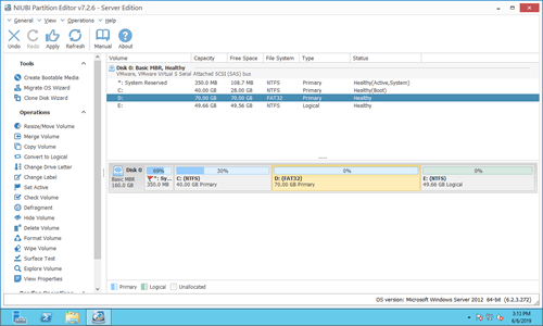 Combinar não alocado com E