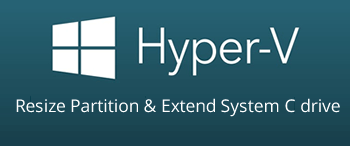 Estender partição Hyper-V